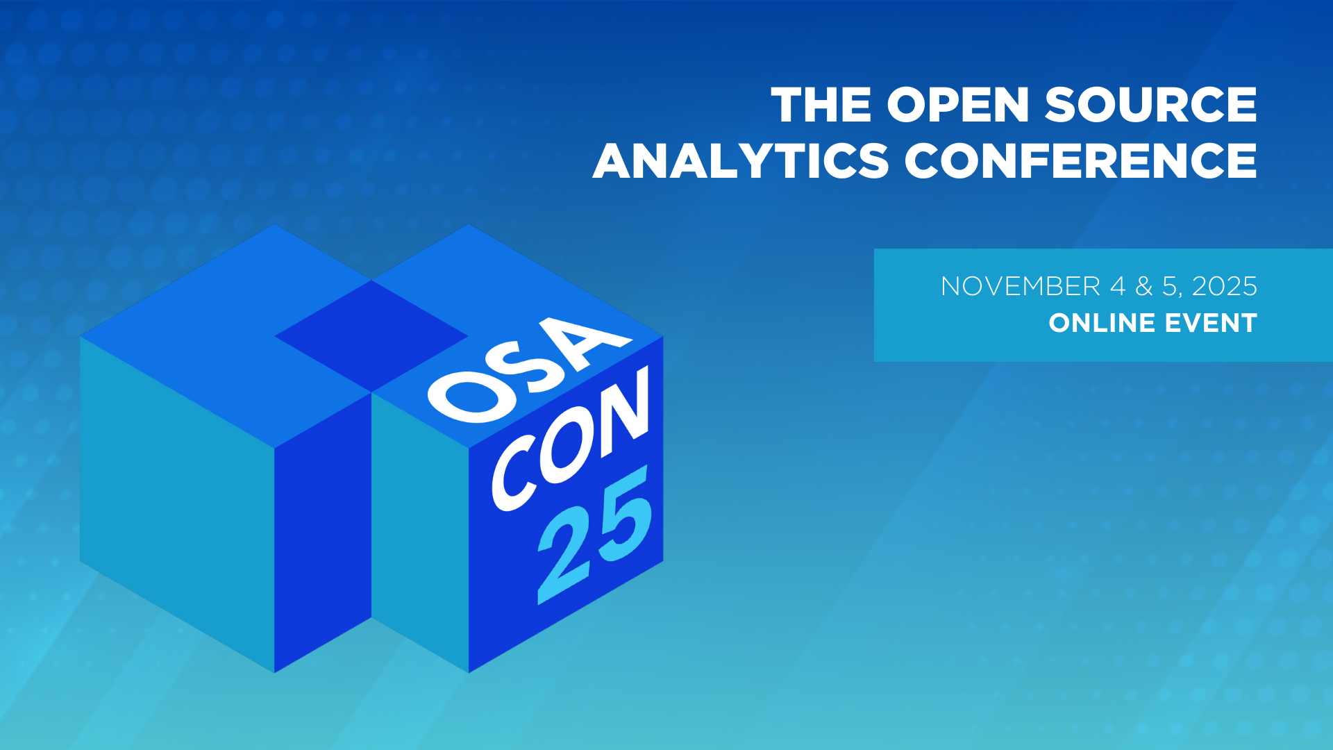 Look Back on OSA Con 2025 | The Open Source Analytics Conference